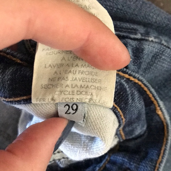 Elizabeth and James Textile Skinny Jeans - Picture 6 of 7